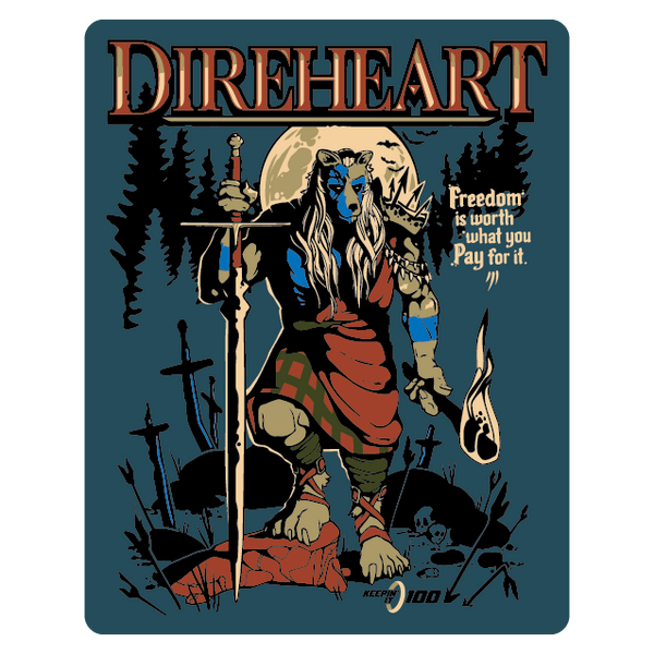 Keepin' It 100 — Direheart — Sticker