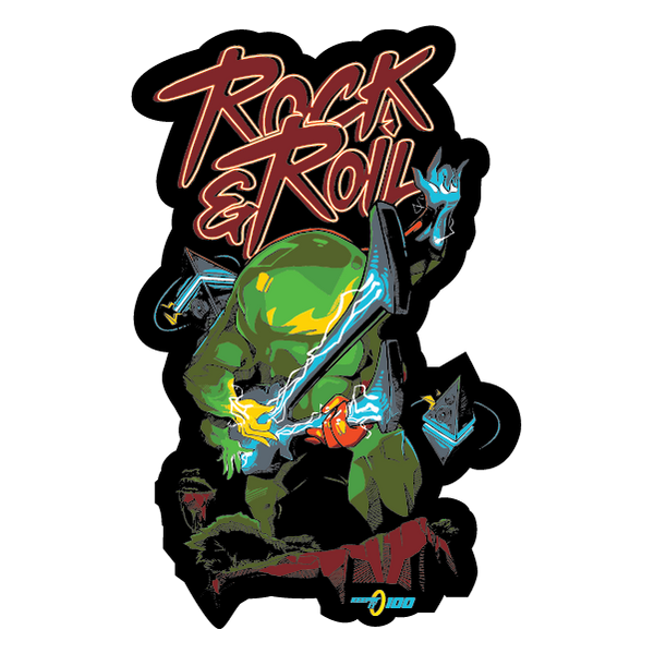Keepin' It 100 β Rock & Roil β Sticker