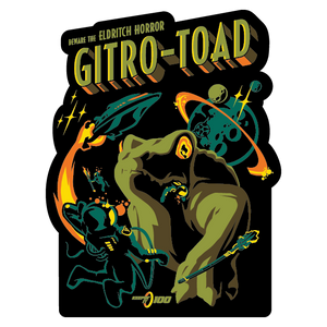 Keepin' It 100 — The Gitro-Toad — Sticker