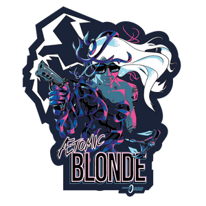 Keepin' It 100 — Ætomic Blonde — Sticker