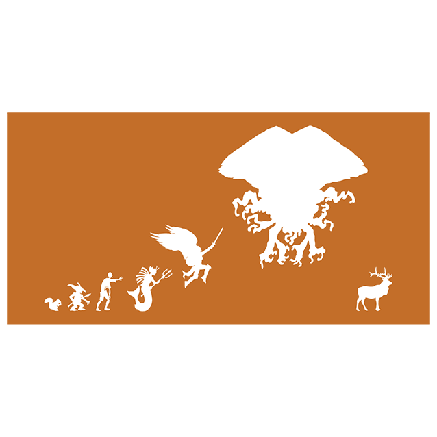 Evolution of Magic — Bumper Sticker
