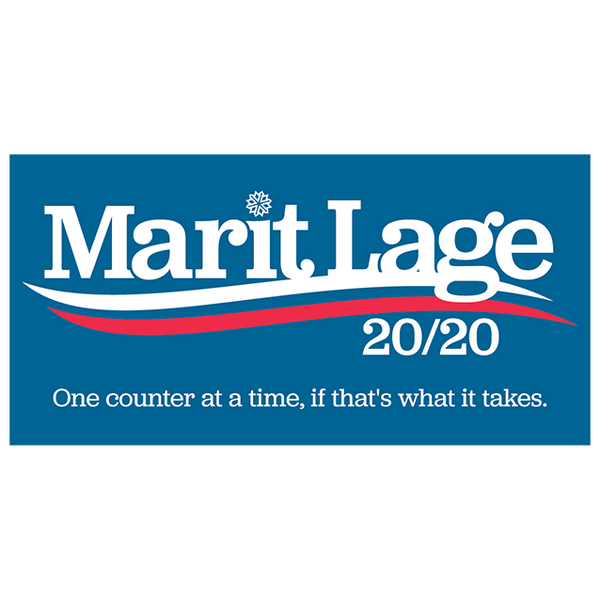 Marit Lage 2020 — Bumper Sticker