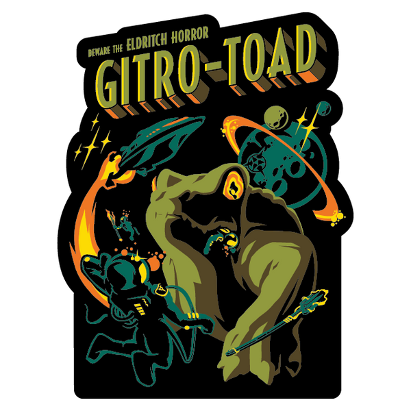 Keepin' It 100 — The Gitro-Toad — Sticker